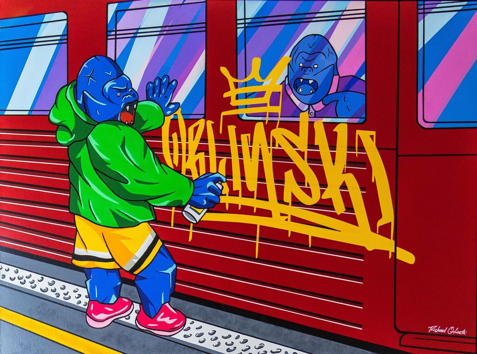 公式 SUBWAY GRAFFITY - Galeries Orlinski アート・デザイン・音楽