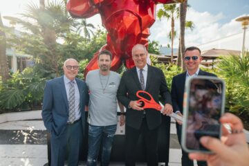 L’INAUGURATION DES ŒUVRES MONUMENTALES À LINCOLN ROAD EN IMAGES