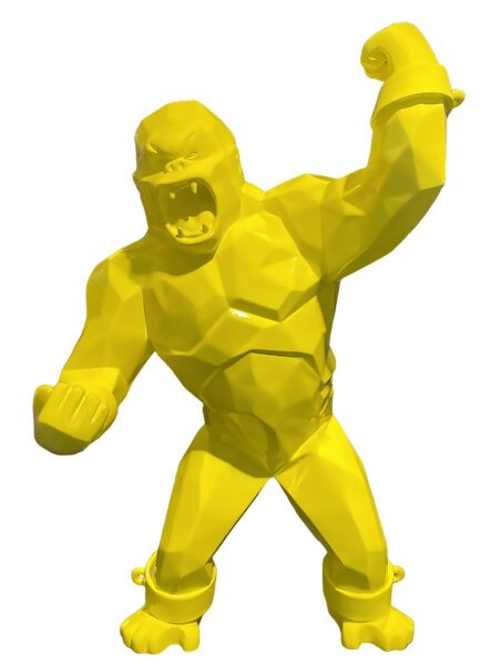UNCHAINED KONG - Glossy Resin - Yellow