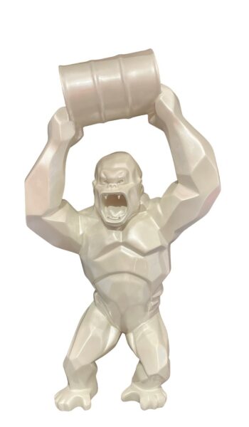 WILD KONG OIL - Metallic resin - Pearly white - Galeries Orlinski WILD KONG OIL - Metallic resin - Pearly white