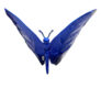 BUTTERFLY - Metallic resin - Mick blue