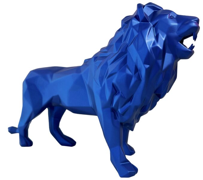 LION - Résine Mat - Bleu Mick