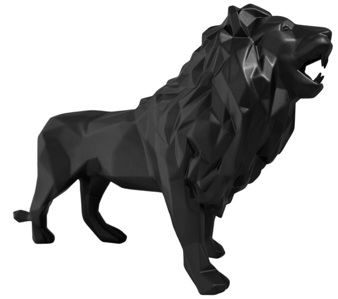 LION - Résine Mat - Noir