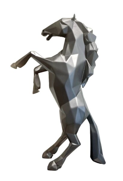 HORSE - Matte resin - Grey