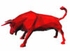 BULL - Metallic resin - Flame red