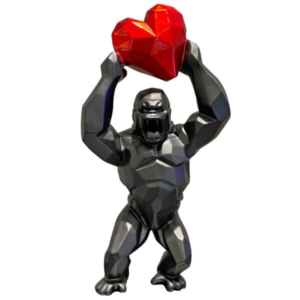 WILD KONG LOVE - Resin - Black matte