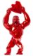 WILD KONG LOVE - Metallic - Cherry Red