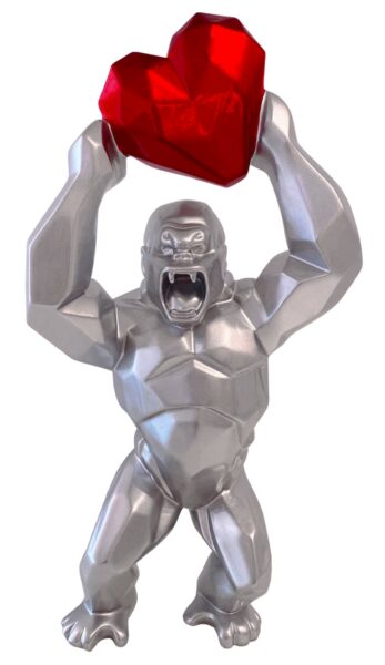 WILD KONG LOVE - Metallic - Silver