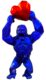 WILD KONG LOVE - Metallic - Mick blue