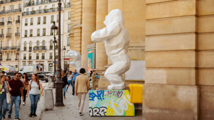 RICHARD ORLINSKI’S MONUMENTAL PAINTINGS AT THE PANTHEON