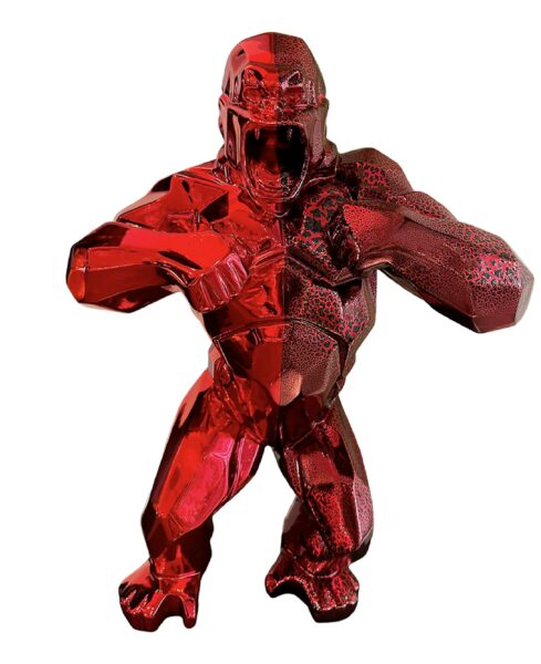 WILD KONG - Bi-Chrome - Crackled - Rouge