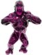 WILD KONG - Résine Crackled Chrome - Rose