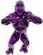 WILD KONG - Résine Crackled Chrome - Violet
