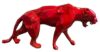 PANTHER - Résine Crackled Chrome - Rouge