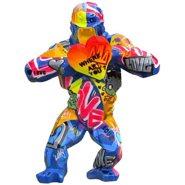 WILD KONG HEART - Tag resin