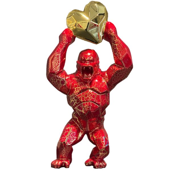 WILD KONG LOVE - Résine Crackled Chrome