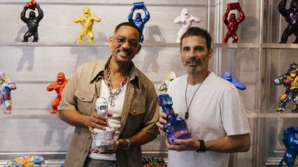 Will Smith à la découverte des Galeries Orlinski Paris
